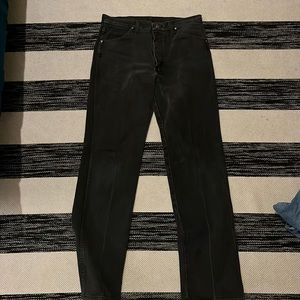 VINTAGE black wranglers